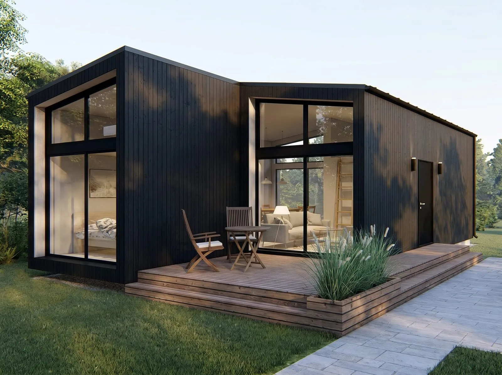 Luxuseinheit von Tectum — Premium-Modulhaus für Glamping-Anlagen